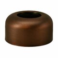 Jones Stephens Old World Bronze Escutcheon 1-1/2 in. Tubular Box Pattern 3 in. OD E0415WB